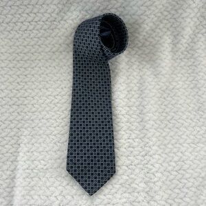 Tommy Hilfiger Blue Patterned Tie
